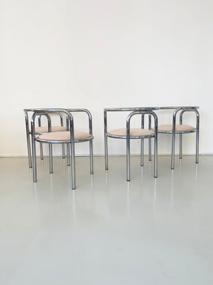 1960s Locus Solus Chairs by Gae Aulenti for Poltronova