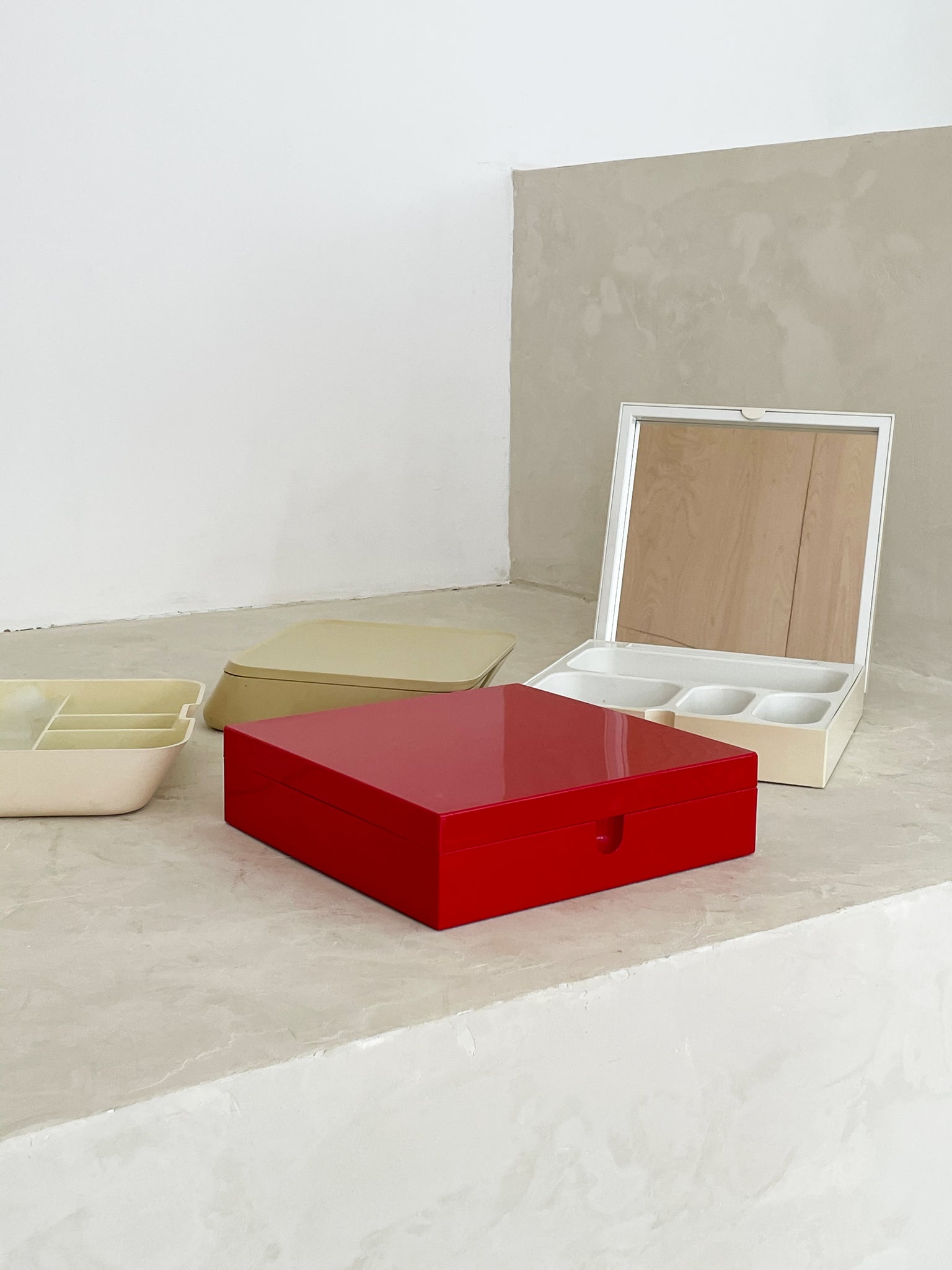 Makio Hasuike for Gedy Red Vanity Box