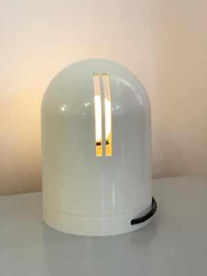1970s White Makio Hasuike for Gedy Table Lamp