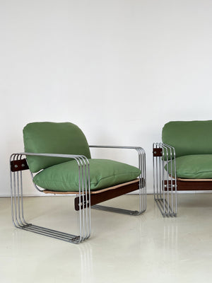 1970s Robert Haussmann for Stendig Chrome Chair