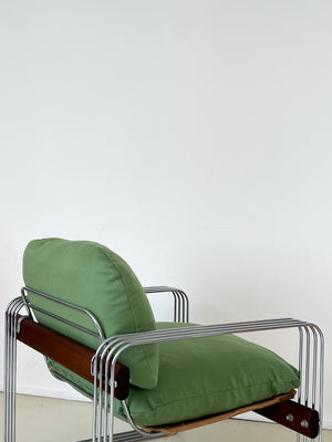 1970s Robert Haussmann for Stendig Chrome Chair