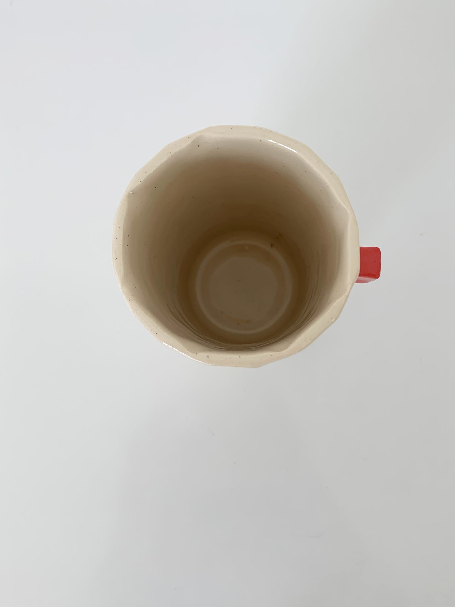 Ceramic Highball Cup - Red or Blue Detail