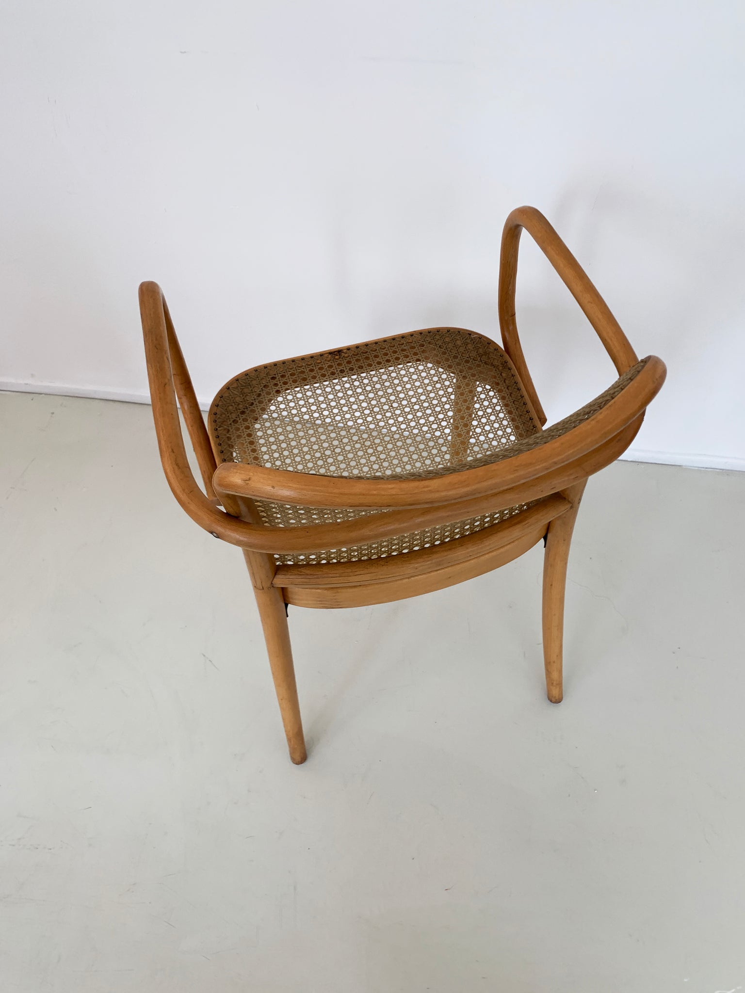 1960s Josef Hoffmann Bentwood 811 Prague Arm Chairs for Stendig