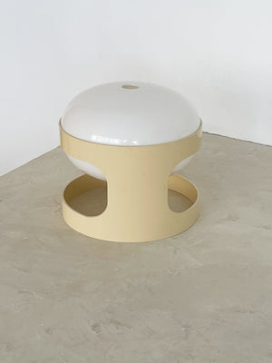 1960s Cream Kartell KD28 Table Lamp by Joe Colombo, Italy