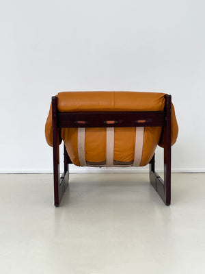 1965 MP-97 Percival Lafer Leather Club Chair