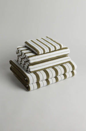 Lake House Stripe Towels