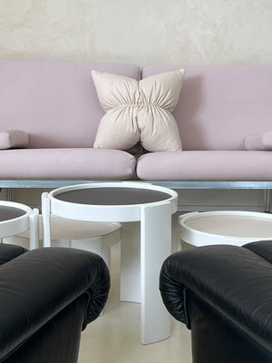 1980s Pale Lavender Moment Sofa by Niels Gammelgaard