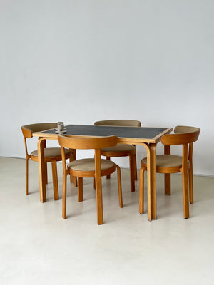Set of 4 Beechwood Dining Chairs by Magnus Olesen