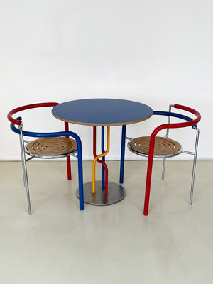 Vintage Modern Dining Table & Chairs by Rud Thygesen & Johnny Sørensen for Botium, Denmark