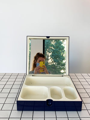 1970s Makio Hasuike for Gedy ABS Plastic Vanity Box