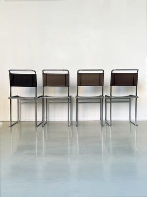 Vintage Marcel Breuer B5 Chairs, Set of 4