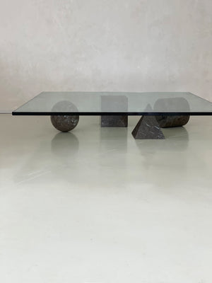Vintage Metafora Coffee Table by Lella and Massimo Vignelli