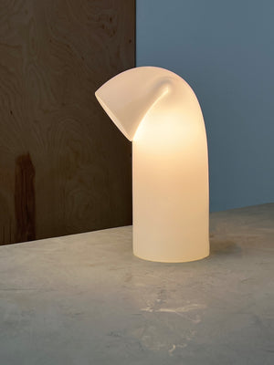 1970s Glass Monk Table lamp by Gino Vistosi