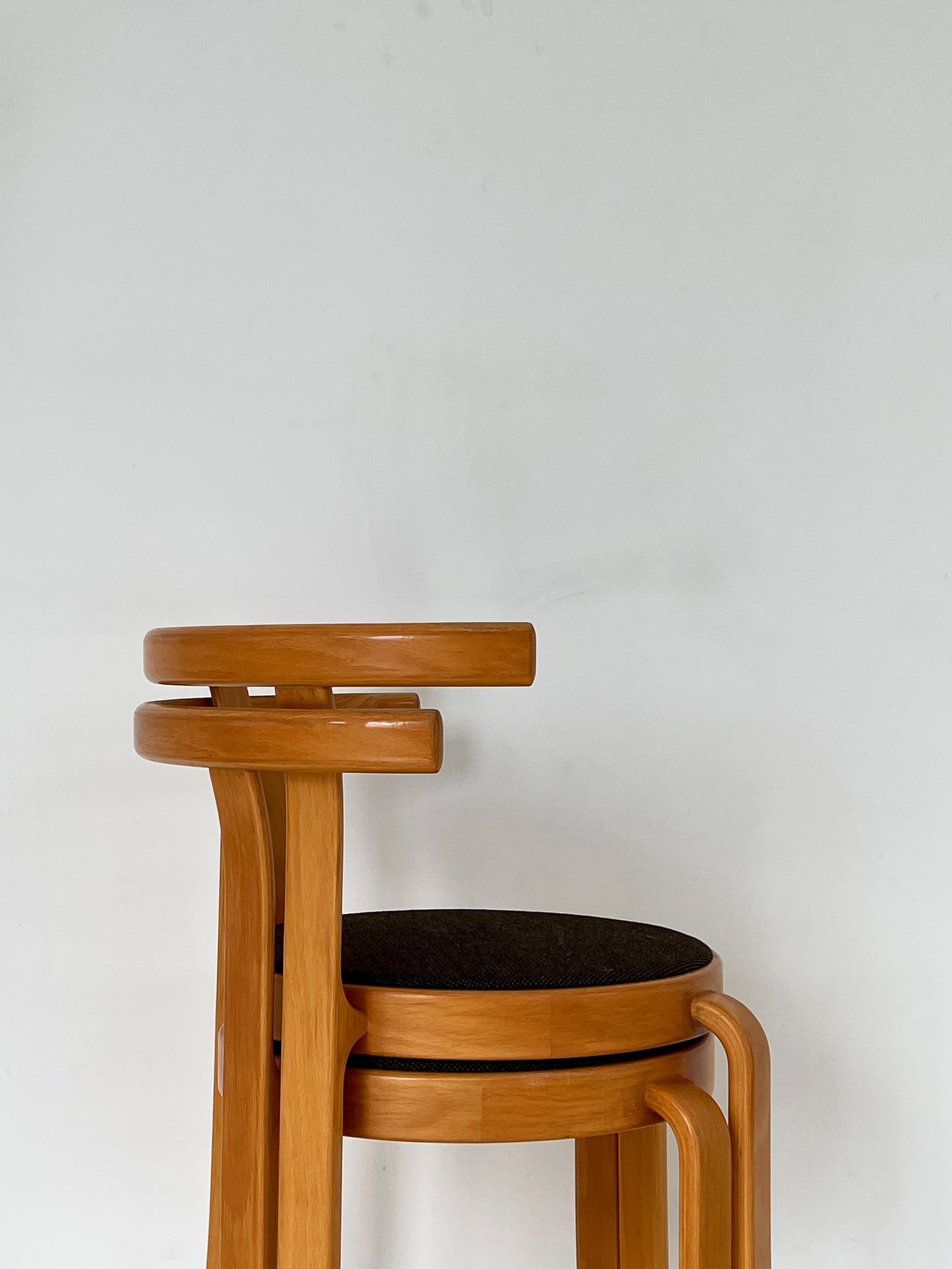 Vintage Series 8000 Botium Beechwood Stacking Chair Set of 4