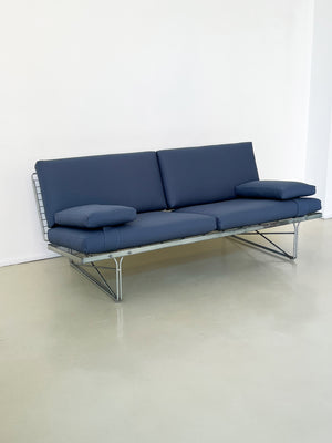 1980s Slate Blue Niels Gammelgaard Moment Sofa