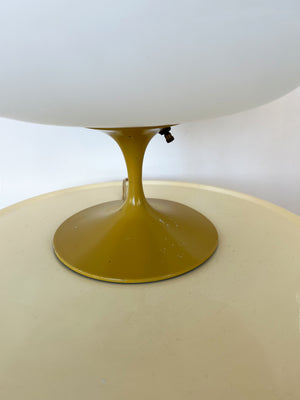 1960s Mustard Mushroom Laurel Lamp