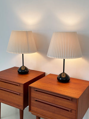 Pair of Teak 1960s Nightstands