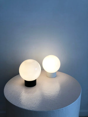 Space Age Vintage Table Orb Lamps