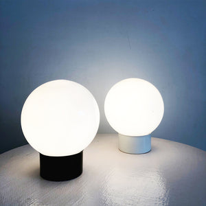 Space Age Vintage Table Orb Lamps