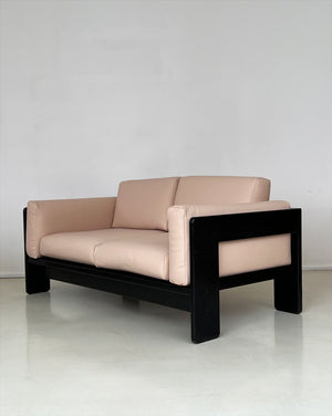 1970s Pale Pink Tobia Scarpa Bastiano Sofa
