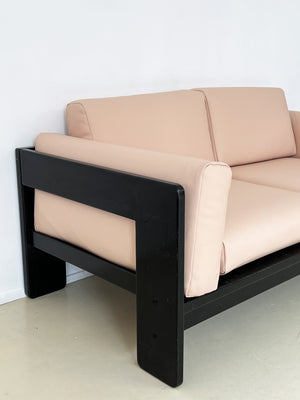 1970s Pale Pink Tobia Scarpa Bastiano Sofa