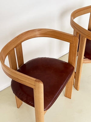 1959 Tobia Scarpa Pigreco Beechwood Chair