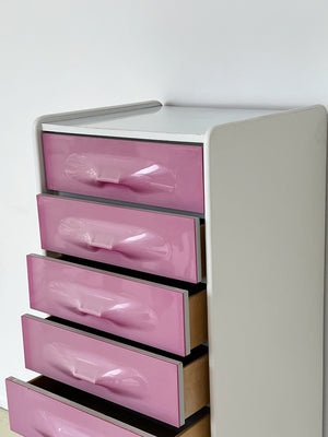 1970s Pink Giovanni Maur Dresser