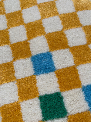 Home Union's Checkerboard Wool Rugs