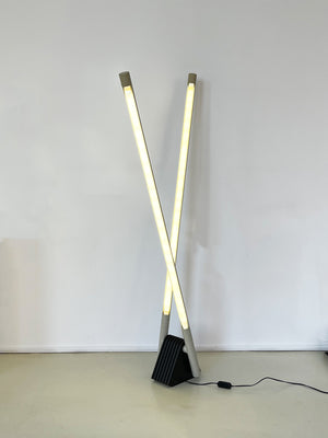 1981 Italian Luci Scissor Lamp by Rodolfo Bonetto