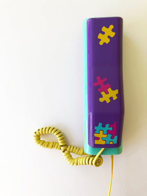 Swatch 1980s Twin Phone with Puzzle