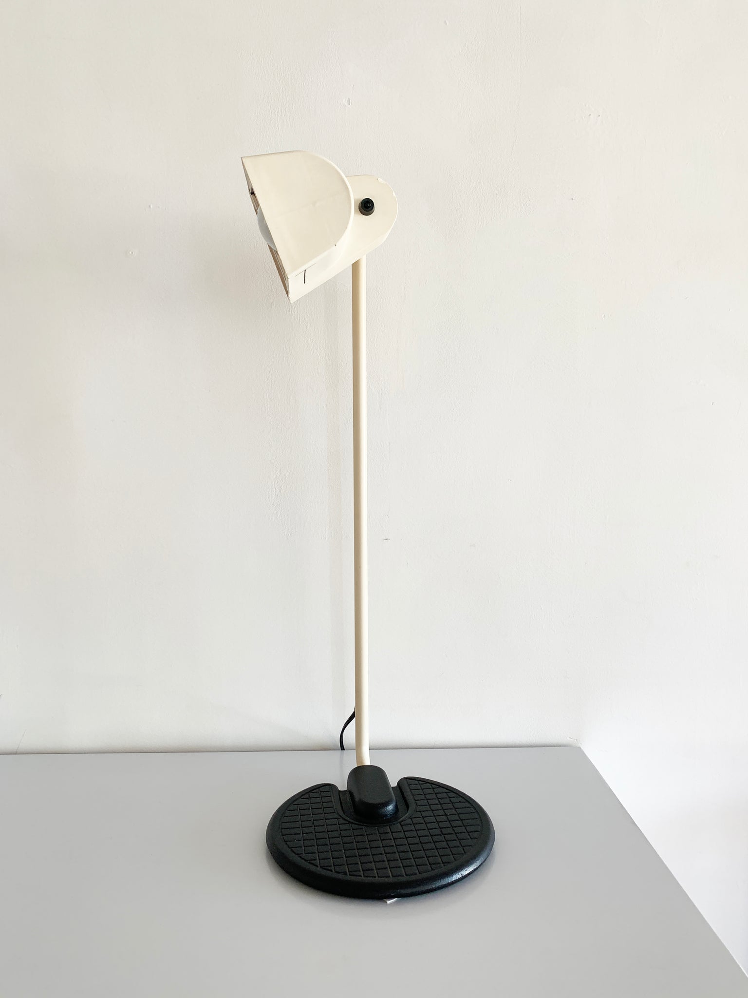 1980s Post Modern White Directrional Table Lamp by Belux, Spain