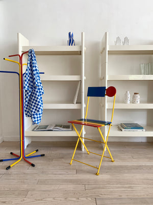 1970s White Plastic Treco Bookcase by Giovanni Maur