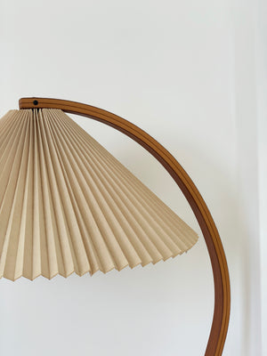 1970s Danish Bent Teak Caprani Floor Lamp