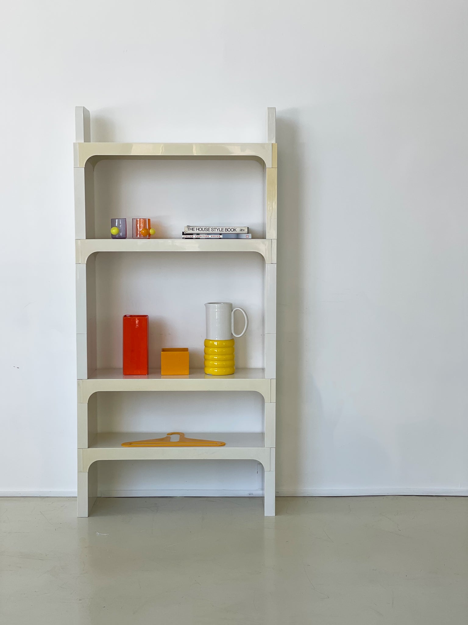 1970s ABS Plastic Olaf Von Bohr for Kartell Bookcase
