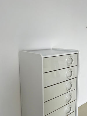 1970s White Giovanni Maur Dresser
