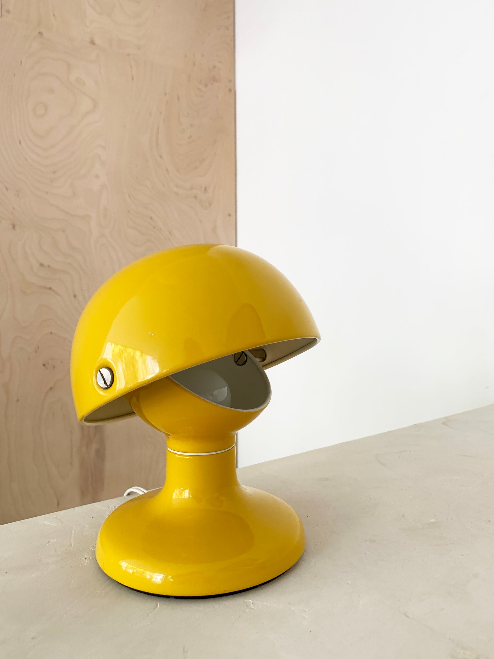 Yellow 1963 “Jucker” Lamp by Tobia Scarpa for Flos, Italy – Home Union NYC