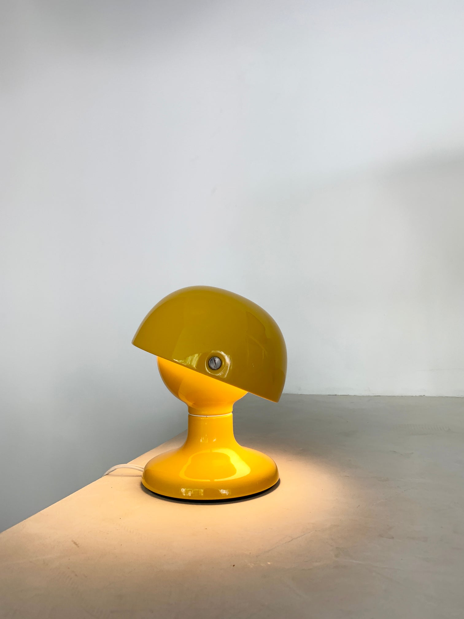 Yellow 1963 “Jucker” Lamp by Tobia Scarpa for Flos, Italy – Home Union NYC