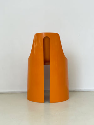 1970s Yolk Yellow Umbo Chair