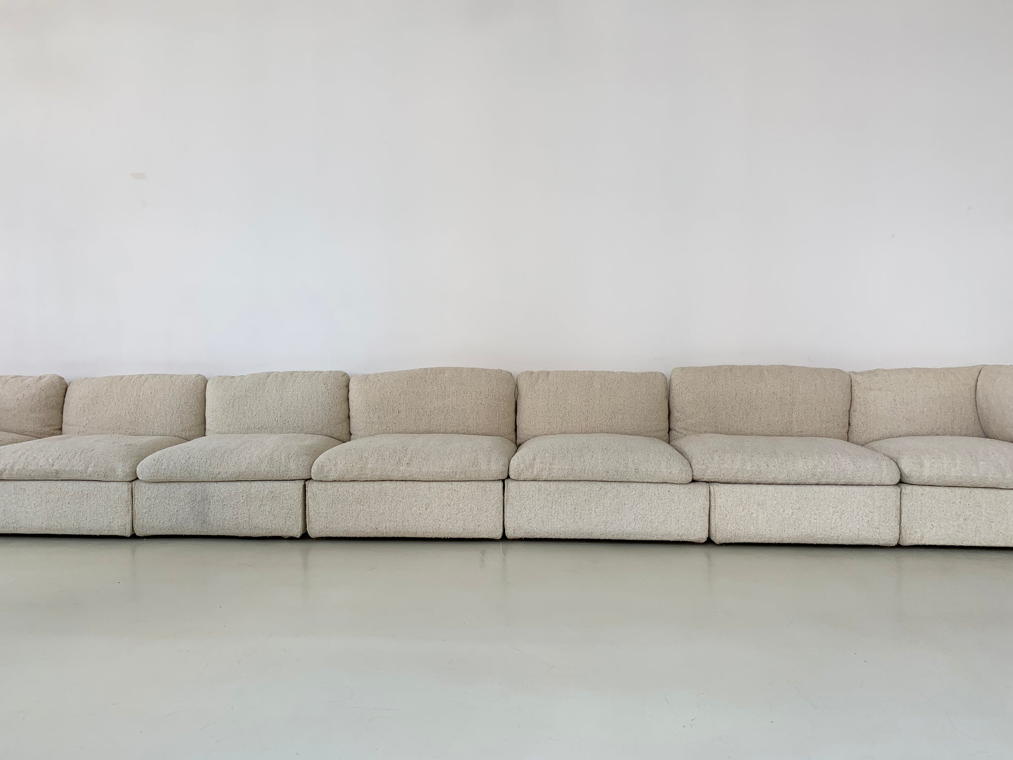 1970s Zanotta Modular Sectional Sofa, Italy